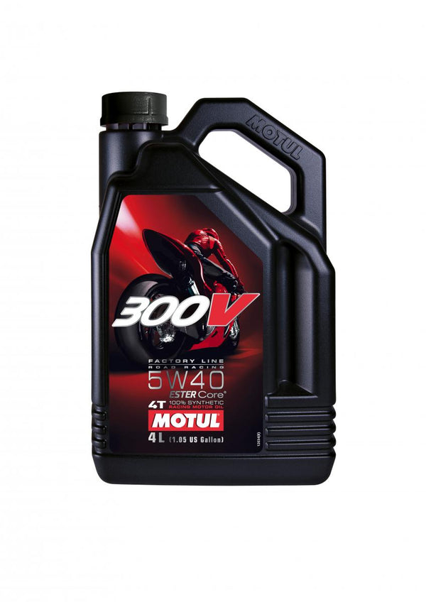 Motul 300V 4T Factory Line 5W-40 4 L (4 stk/pap)