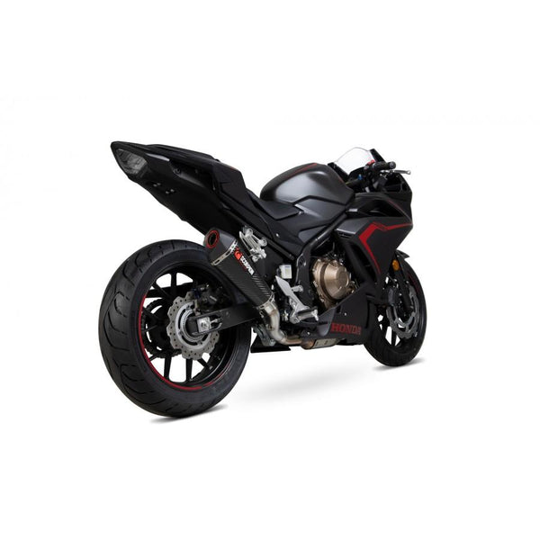 Honda CBR500 R 2019-2025 SERKET TAPER SLIP-ON CARBON FIBER SÆREVE