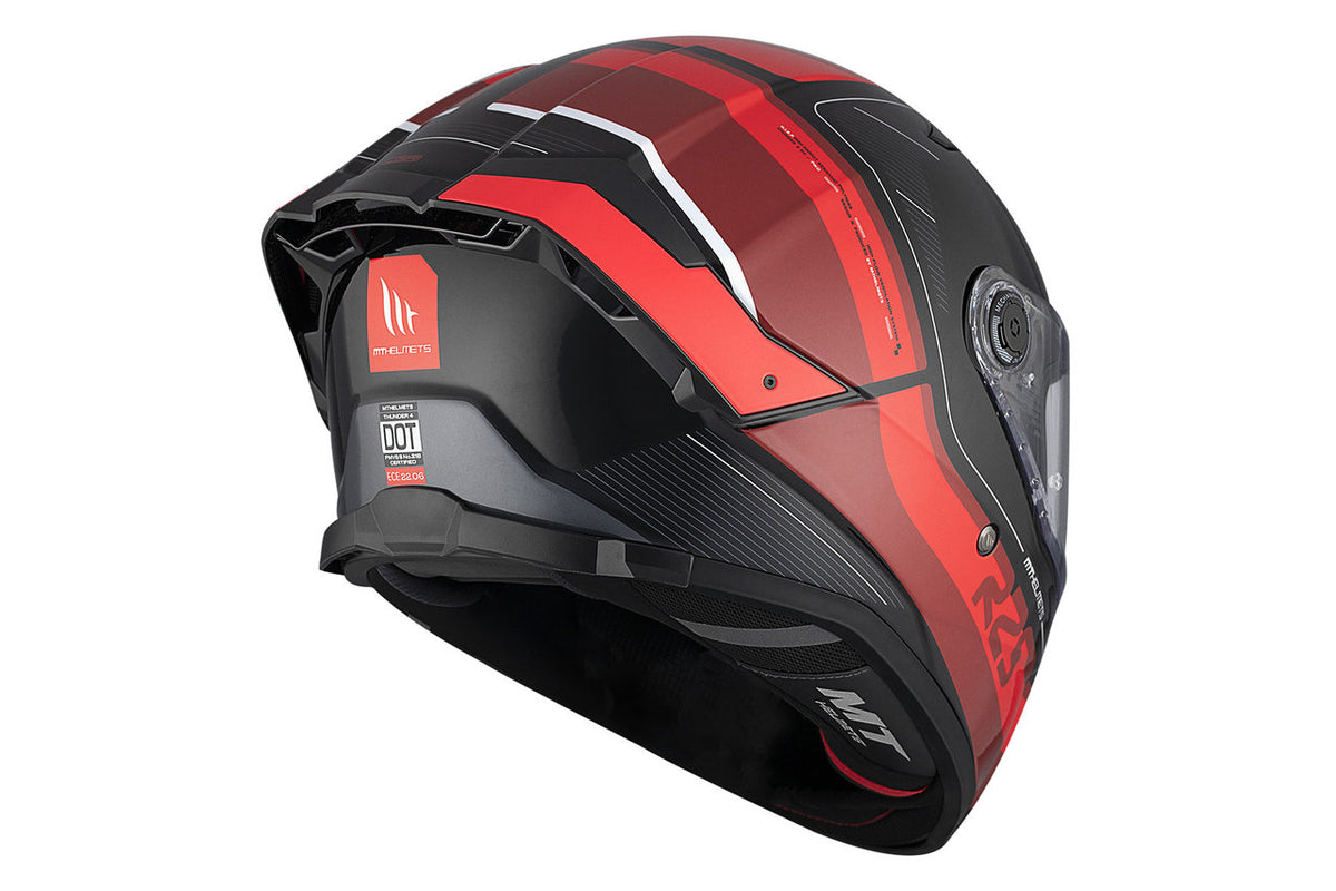 Mt Helmets Integral MC Helmet Thunder 4 SV R25 Red