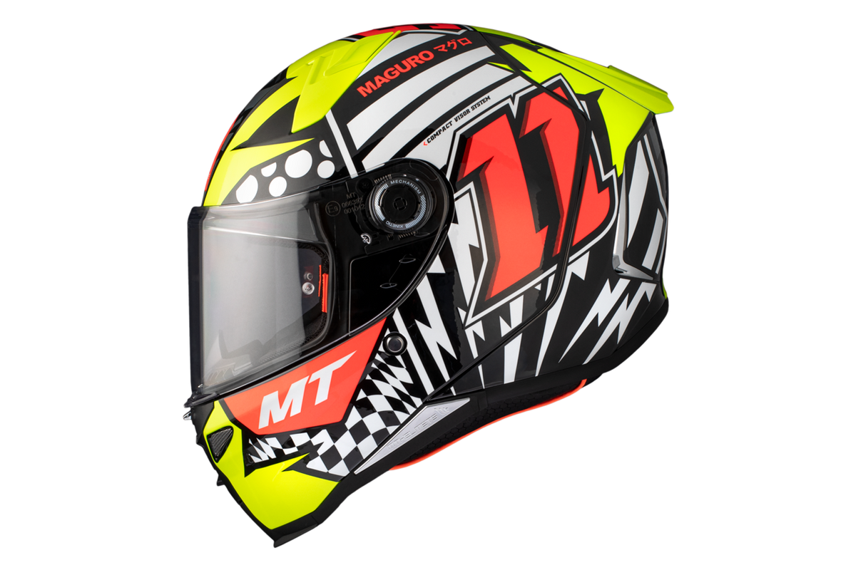 MT -hjelme Integral MC Helmet Revenge 2 Sergio Garcia A3