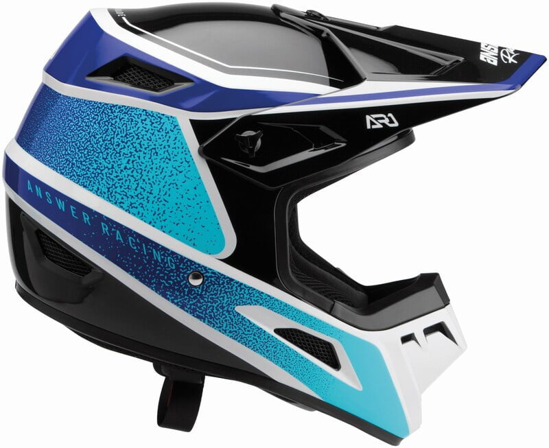 Answer Cross MC Helmet AR1 VIVD Black /Blue