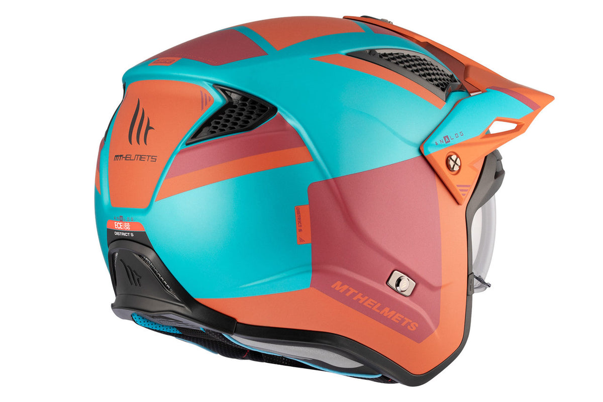 MT -hjelme Åbn MC Helmet District SV S D24