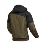 Macna Dam Textile MC Jacket Racoon Black /Olive