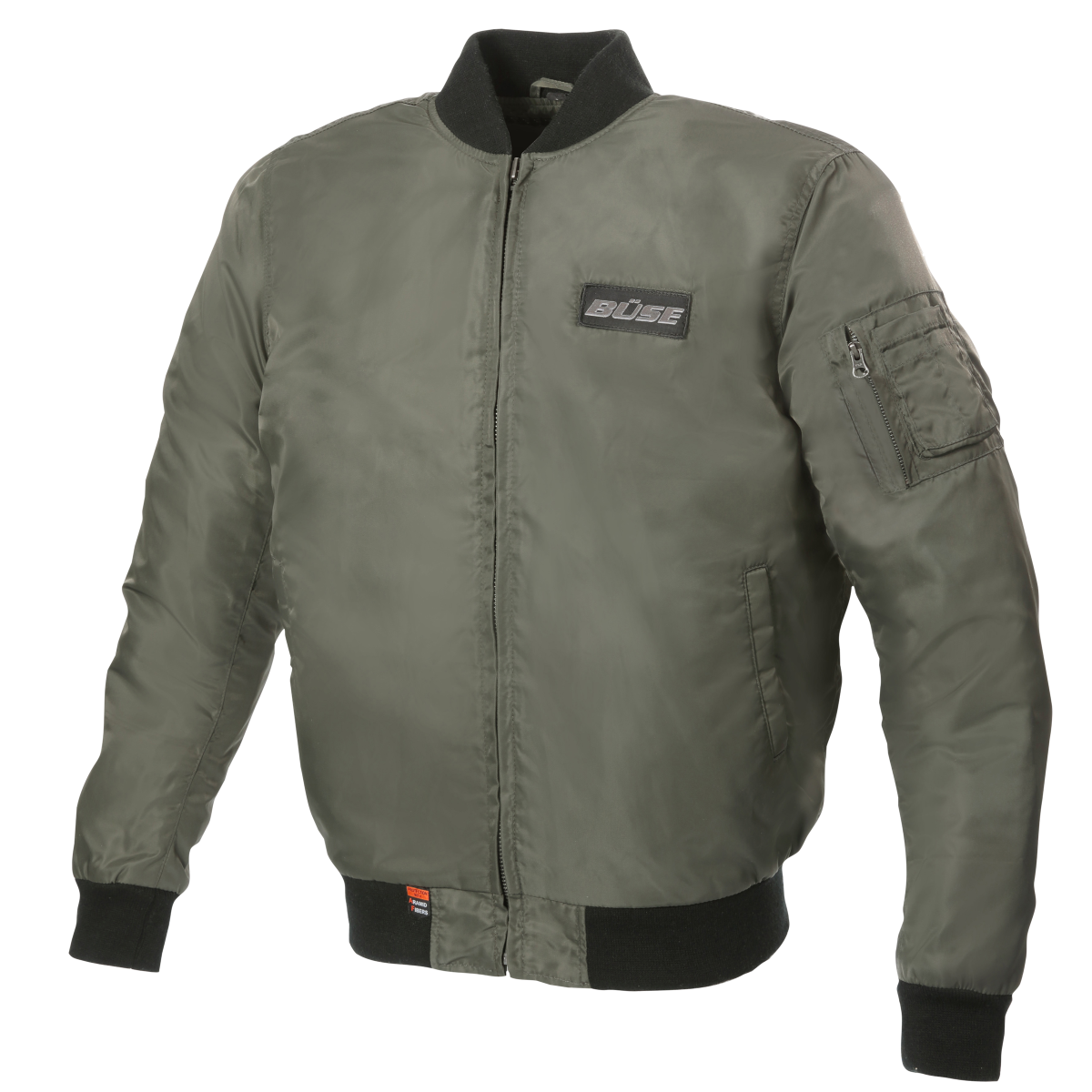 Buse textile MC jacket Kingman green