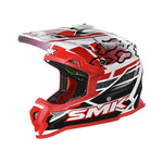 SMK Cross MC Helmet Allterra Tribou White