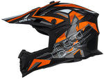 IXS Cross MC Helmet 363 2.0 Black /Orange