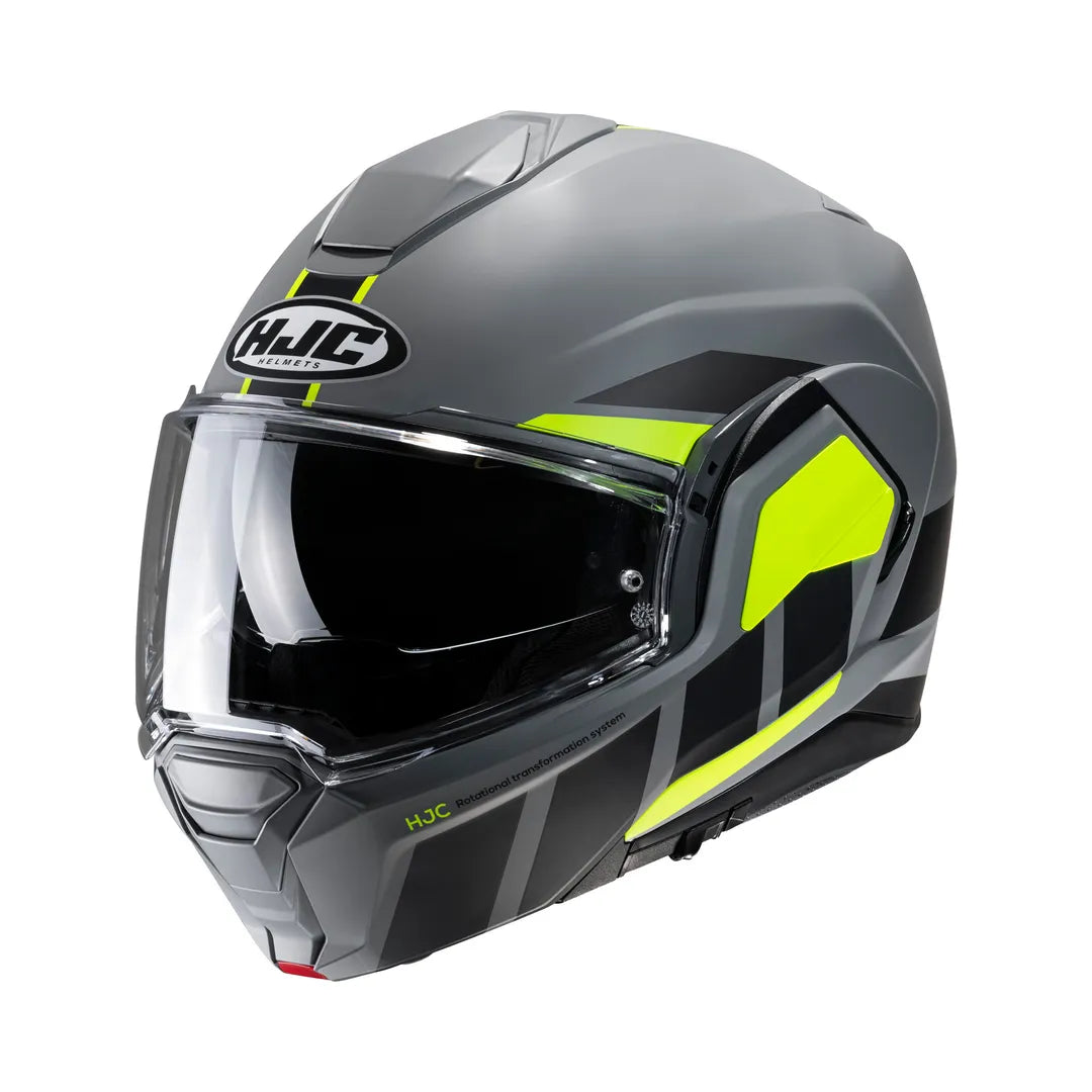 HJC åbnelig MC Helmet I100 Gray /Influenza