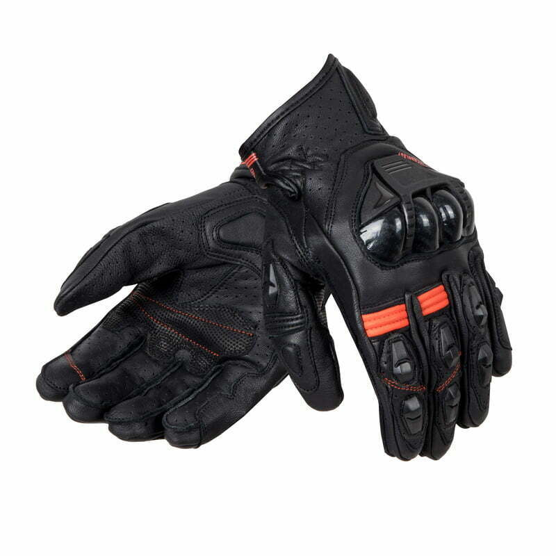 Ozone MC-Gloves RS-600 Kort sort /rød