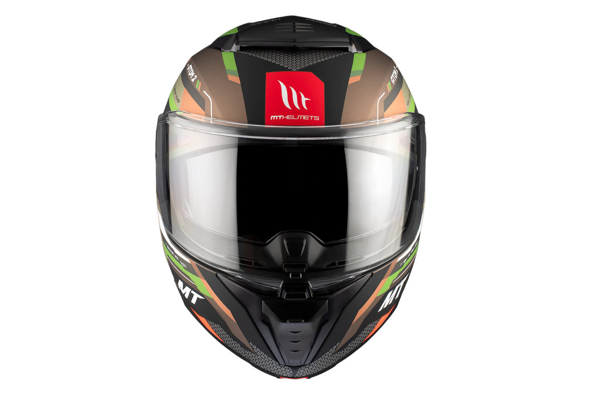 MT -hjelme åbnelig MC Helmet Atom 2 SV Blast A6