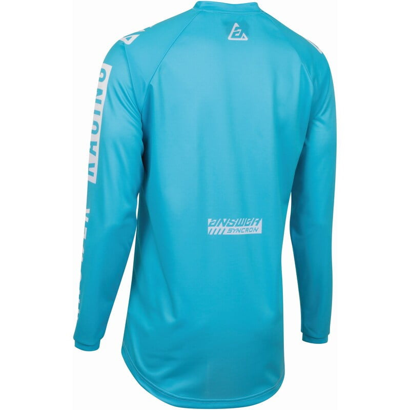 Svar børn Cross Sweater A22 Syncron Mergo Turquoise