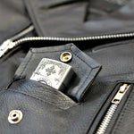 Ozone mc-leather jacket ramones black