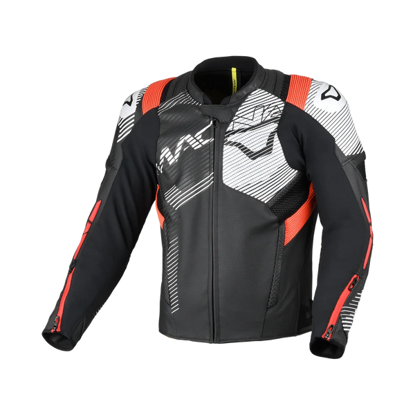 Macna leather mc-jacket ignite black /red