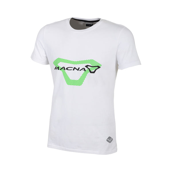 T-shirt macna, logo hvid/grøn/sort