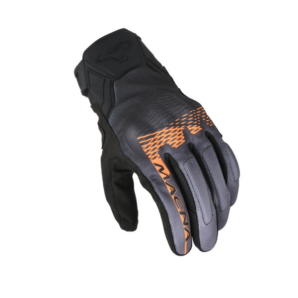 Motorcycle GLOVES MACNA, Recon 2.0 Black/Grey/Orange