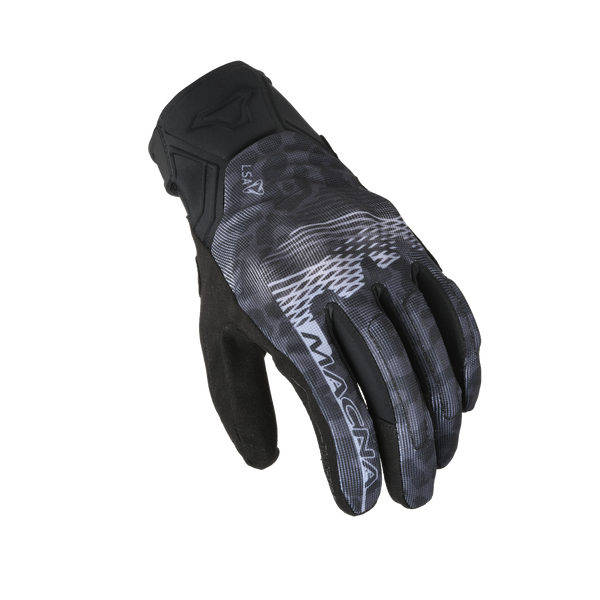 Motorcycle GLOVES MACNA, Recon 2.0 Women Black/Dark Gray Leopard