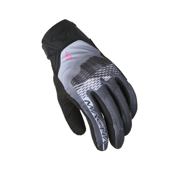 Motorcycle GLOVES MACNA, Recon 2.0 Women Black/Gray/Pink
