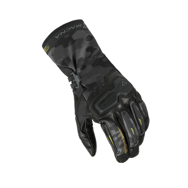 Motorcycle Gloves Macna, Terra RTX Black/Dark Gray Camo