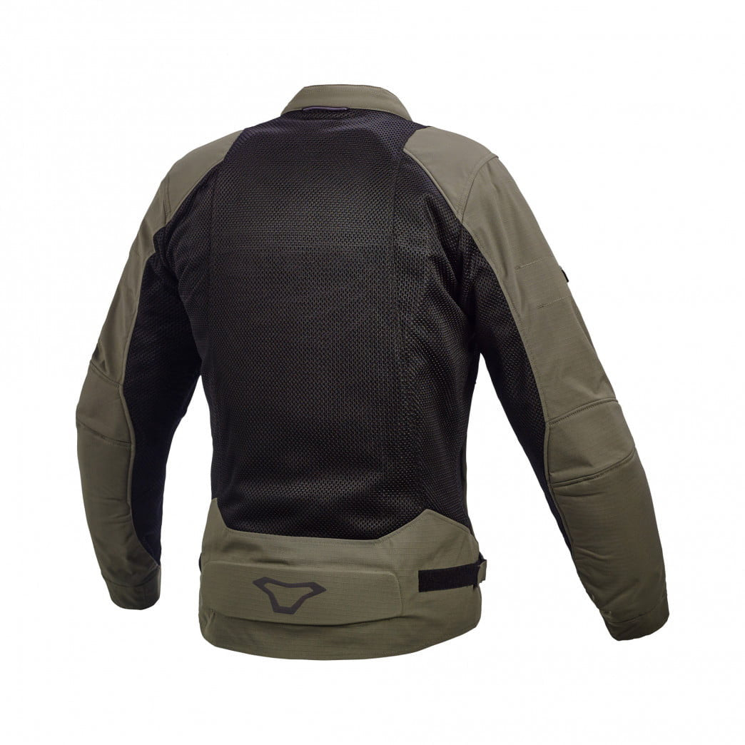 Macna Dam Textile MC Jacket Velocity Black /Olive