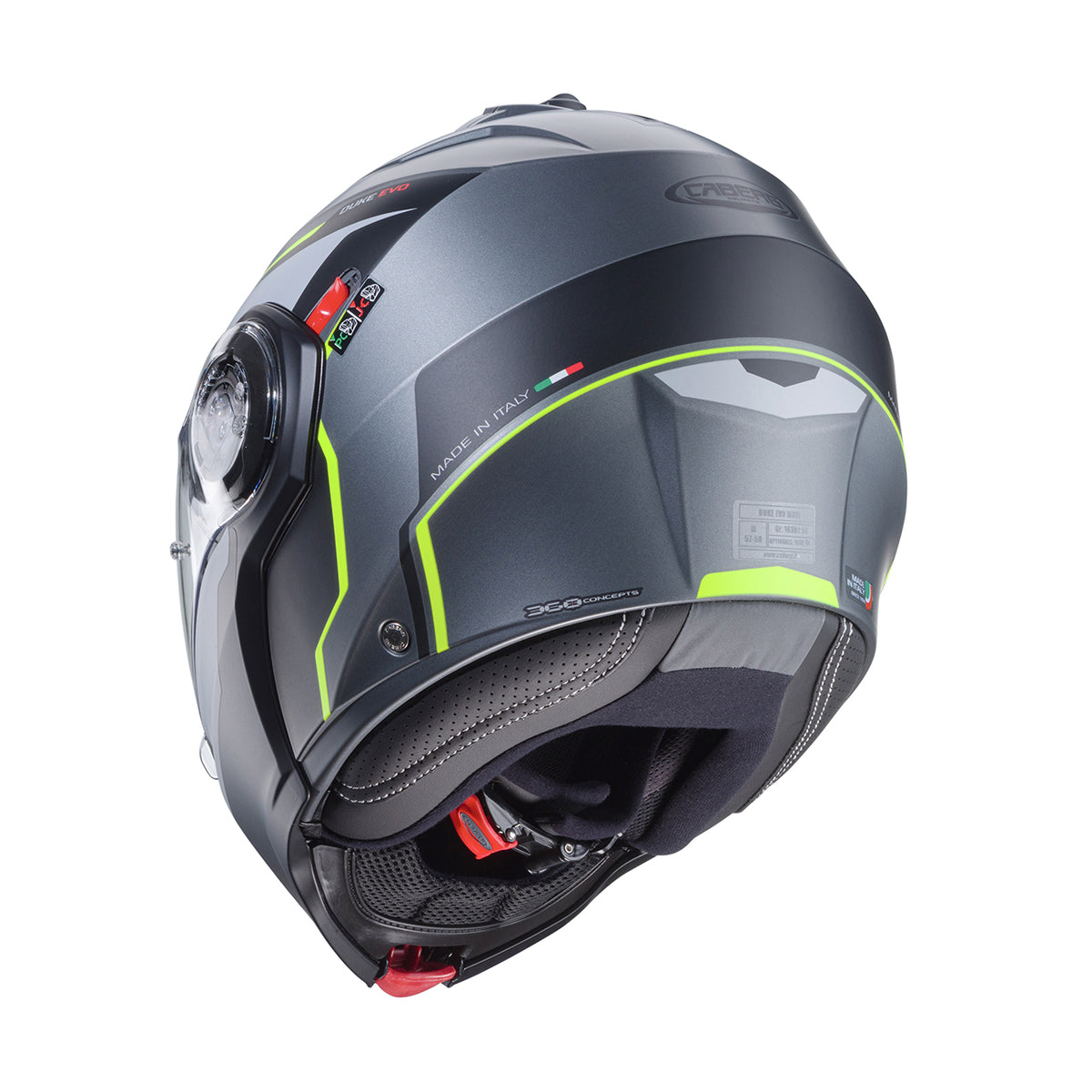 Caberg Openable MC Helmet Duke Evo Move Gray /Flu