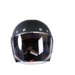 SMK JET MC helmet retro black