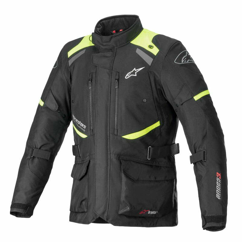 Alpinestars tekstil mc jakke Andes v3 sort /influenza