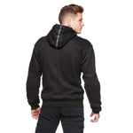 Feje kevlar mc-hoodie striber sort