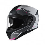 SMK åbnelig MC Helmet Gullwing Kresto White /Pink