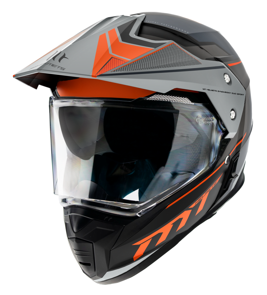 MT -hjelme Enduro MC Helmet Synchrony Patrol Matt Orange