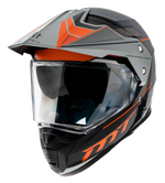 MT -hjelme Enduro MC Helmet Synchrony Patrol Matt Orange