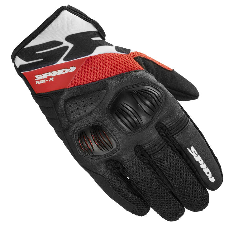 Spidi Mc-Gloves Flash-R Evo sort /rød