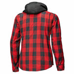 Afholdt Kevlar MC -shirt Lumberjack II sort /rød