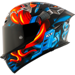 KYT Integral MC Helmet TT-Revo Gear E6 sort /rød /blå