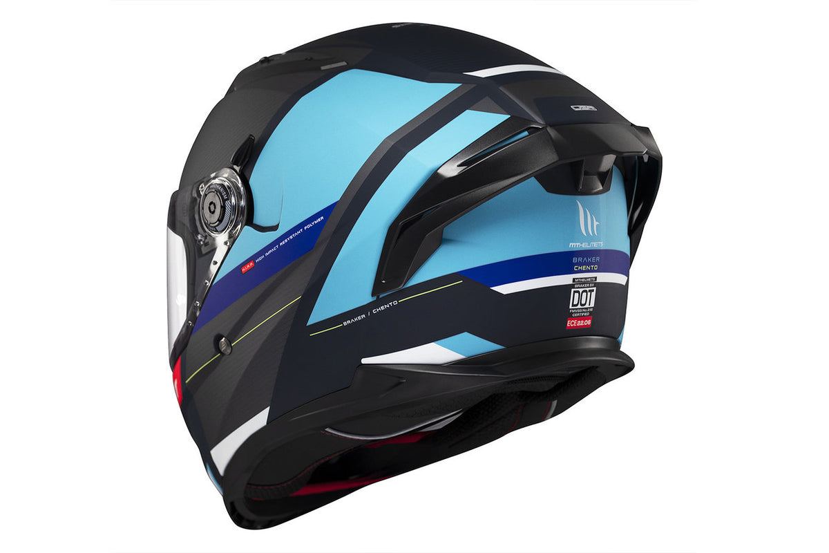 Mt Helmets Integral MC Helmet Braker Sv Chento C7