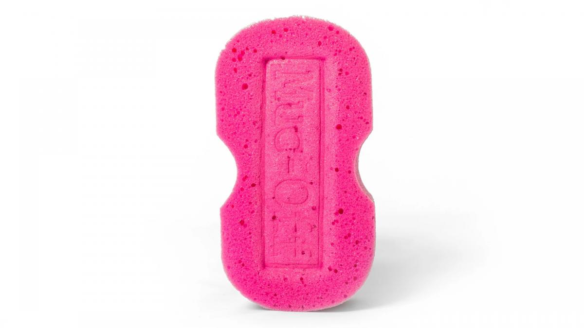 Muc-off expanding microcell sponge pink