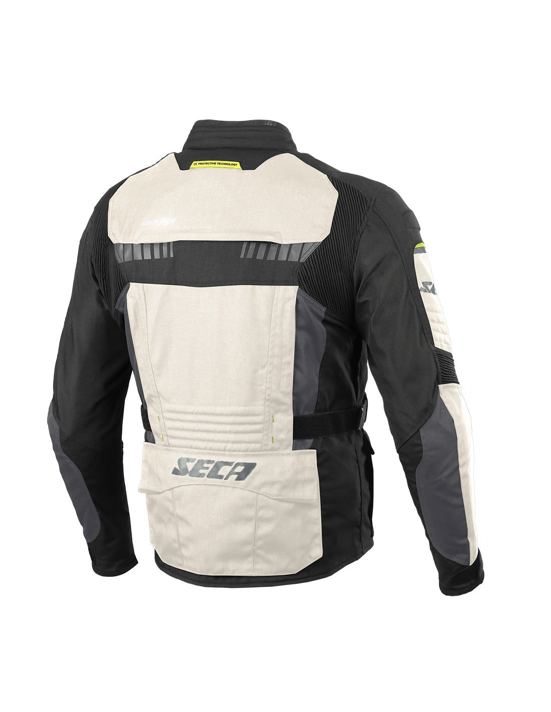 Seca Textile MC Jacket X-Tour Grey /Black