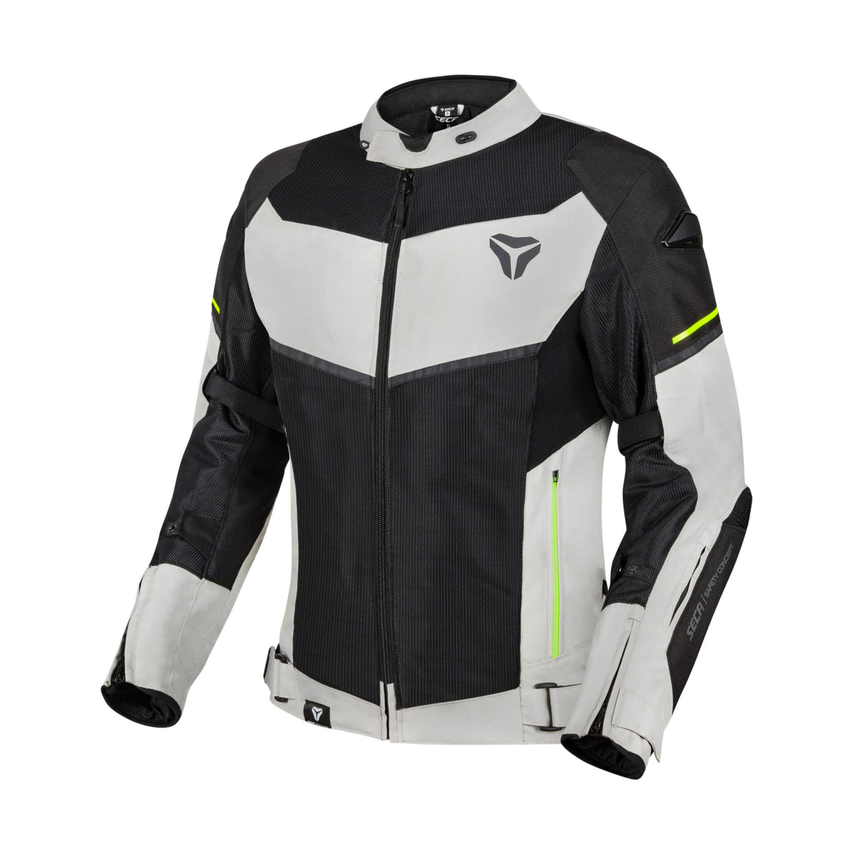 Seca Textile MC jacket Steam Evo Gray