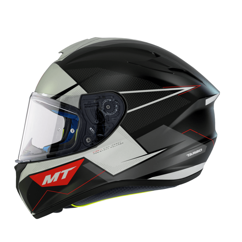 MT -hjelme Integral MC Helmet Targo Podium Blanco