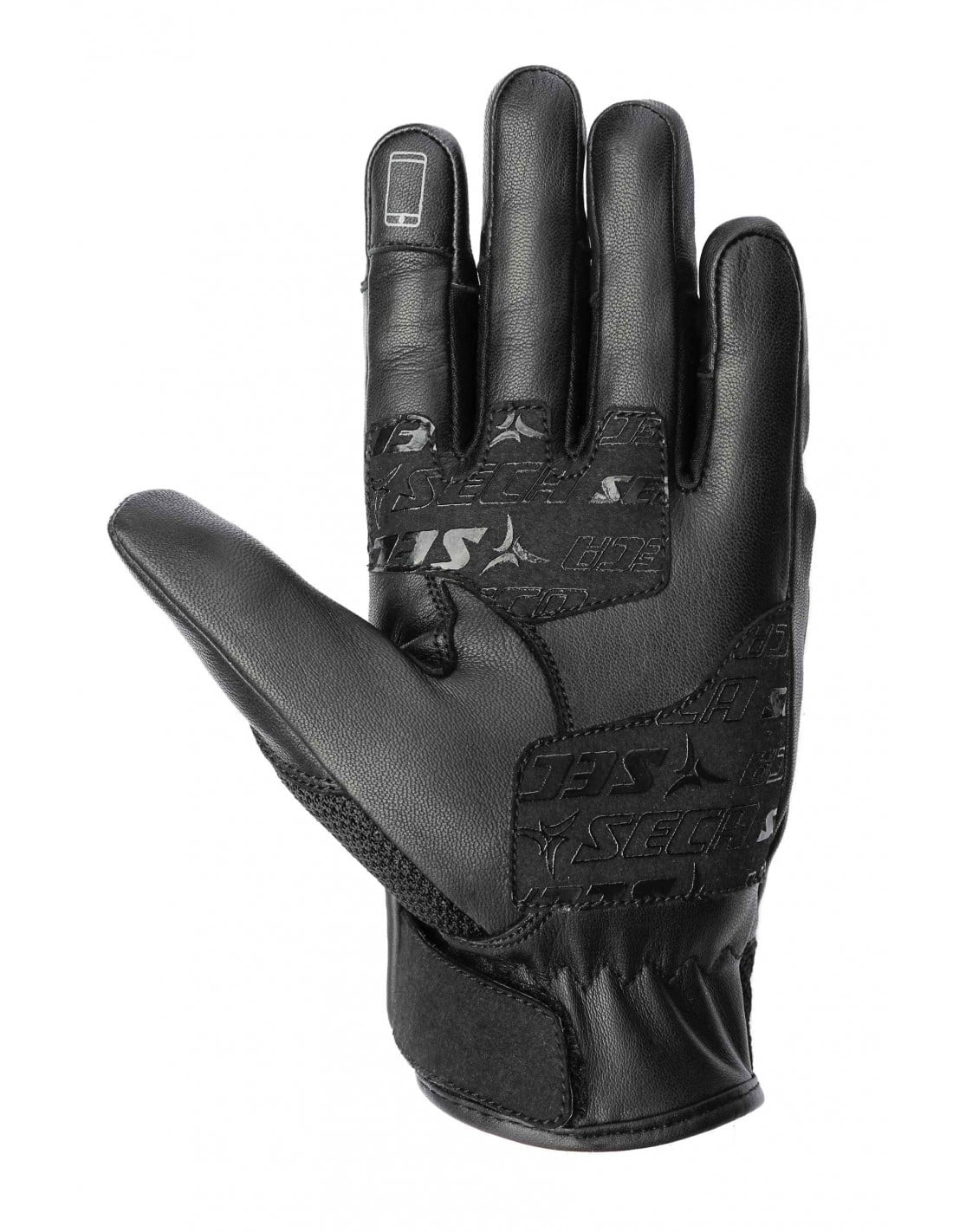 Seca Dam Mc Gloves Axis Mesh Black