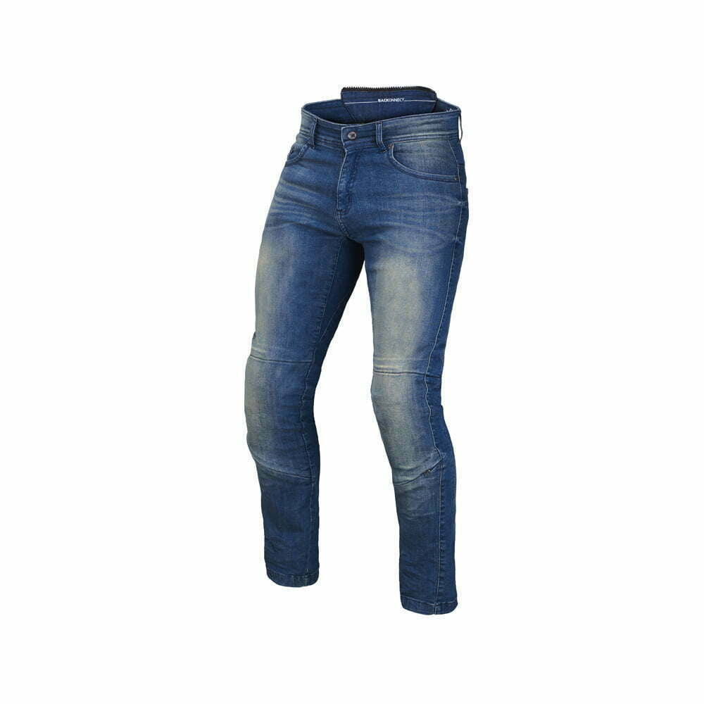 Macna Kevlar Mc-Jeans Stenblå 