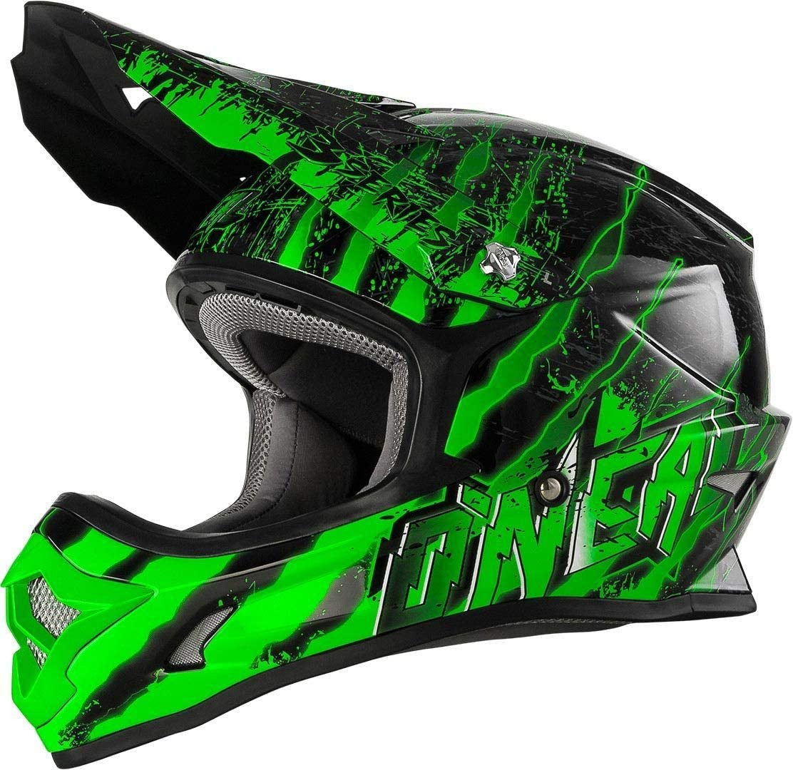 Oneal Cross MC Helmet 3-serie Merkur sort /grøn