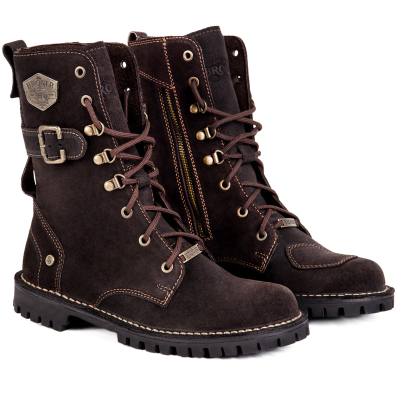 Broger Unisex MC Boots Ohio Brown