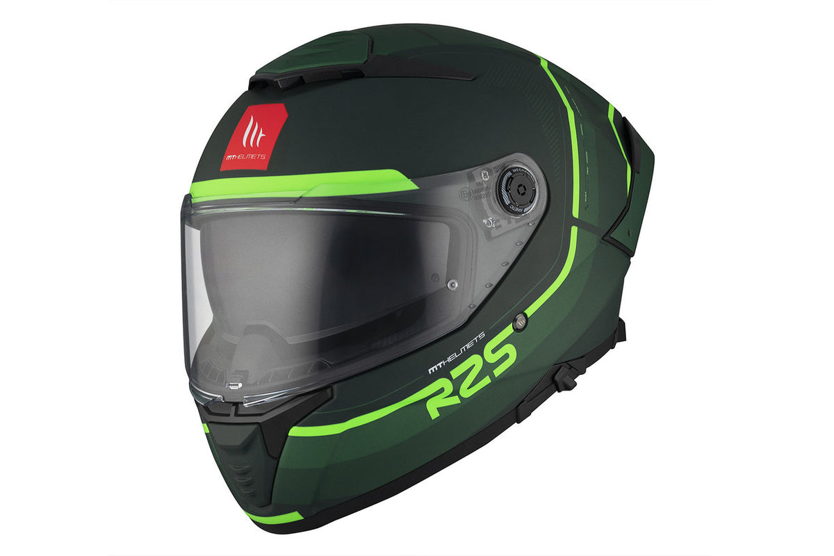 MT -hjelme Integral MC Helmet Thunder 4 SV R25 Green