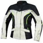 Rebelhorn Women Textile MC Jacket vandrer III sort /grå /influenza