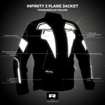 Richa Lady Textile MC Jacket Infinity 2 Flare Influenza