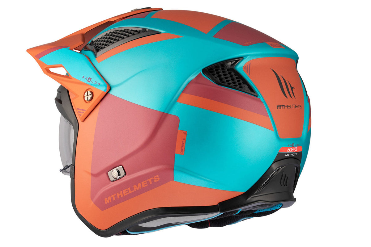 MT -hjelme Åbn MC Helmet District SV S D24