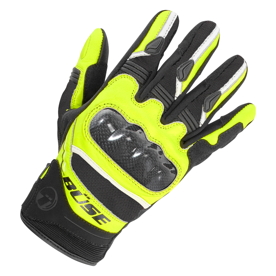 Büse Mc-Gloves Safe Ride sort /influenza