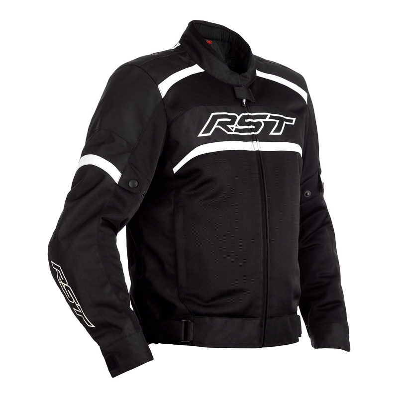 RST Tekstil MC-JACKET PILOT Sort /hvid