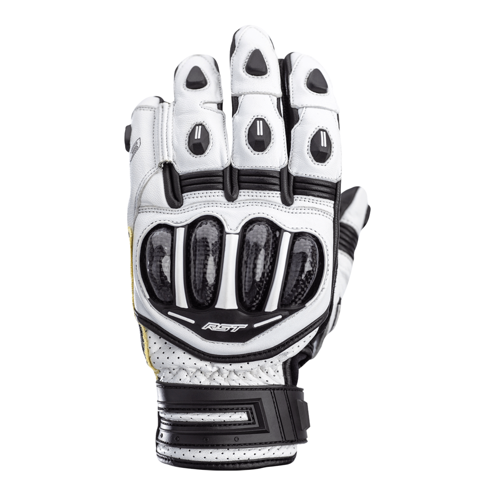 RST Sport MC-Gloves Tractech Evo 4 Kort hvid