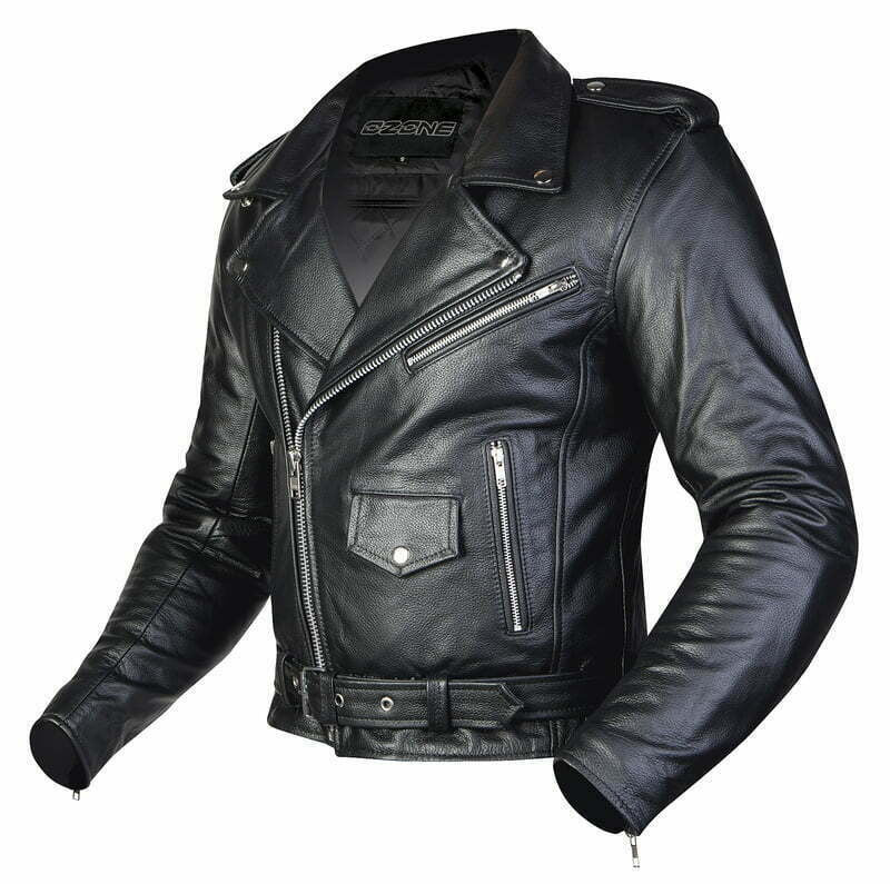 Ozone mc-leather jacket ramones black