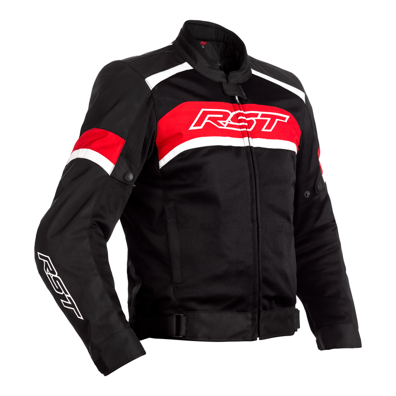 RST Tekstil MC-JACKET PILOT Sort /rød